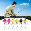 6Pcs 10G/5CM VIB Fishing Lure with Treble Hook Spinning Sequin Long Casting Metal Hard Artificial Spinner Bait Saltwater Freshwater Bass Walleye Trout
