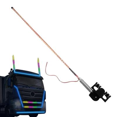 Автомобильная 12-24В Универсальная Антенная Лампа Декорация RGB Водонепроницаемые Светодиодные Антенные Огни Красочная Стример Мигающая Навигационная Лампа