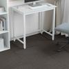 Striped Dark Brown Carpet Tile 50 x 50 cm 4 pcs