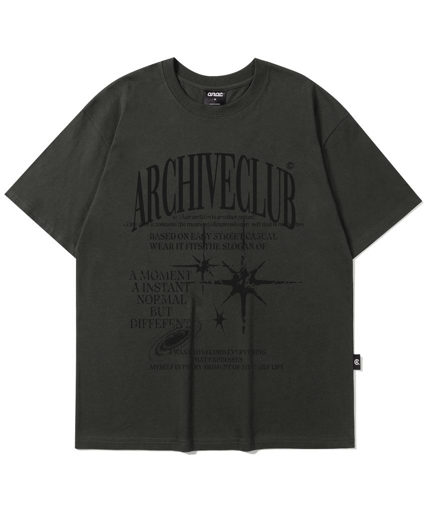 ANOTHER ARCHIVE Galaxy Archive Graphic Short Sleeve T-Shirt_White