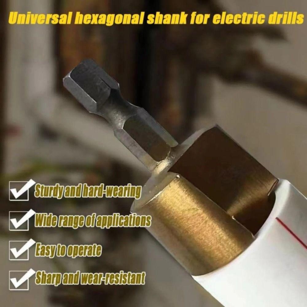 PPR Water Pipe Fitting Reamer Punching Conduit Reamer Pipe Reaming Drill Bits Plastic PPR PVC