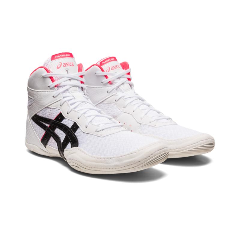 Asics Matflex 7 White Diva Pink Борцовские кроссовки 1081A051-100