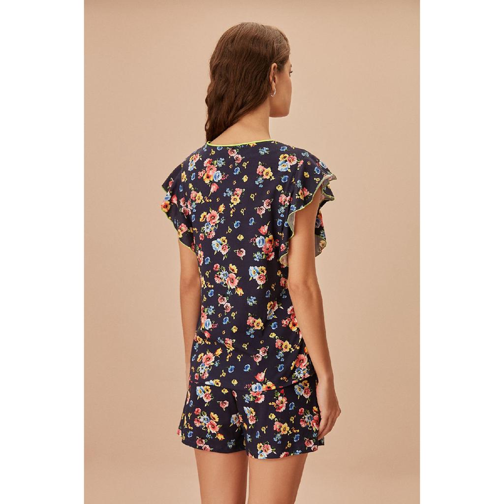 Ella Masculine Shorts Set