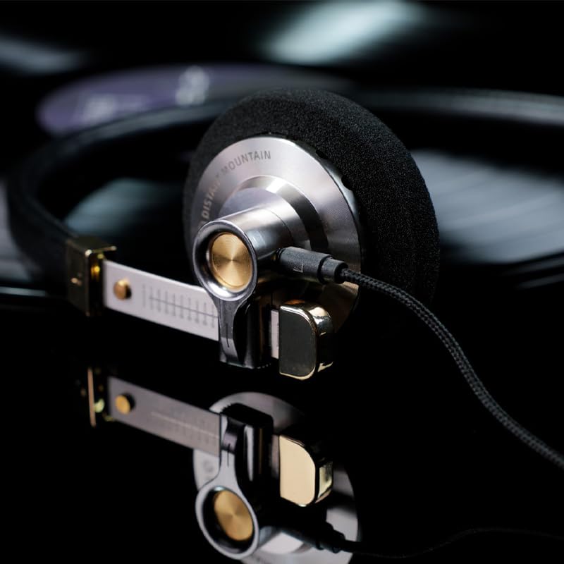 TECHNICS DISTANT MOUNTAIN Toyama Distant Mountain Проводные наушники Портативные наушники в стиле ретро с винтажным дизайном Гарнитура [ROSE On-Ear Полуоткрытые Полуоткрытые