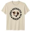 Easily Distracted By Border Collie Unisexs TShirt Unisexs Tee Graphic Unisex Top