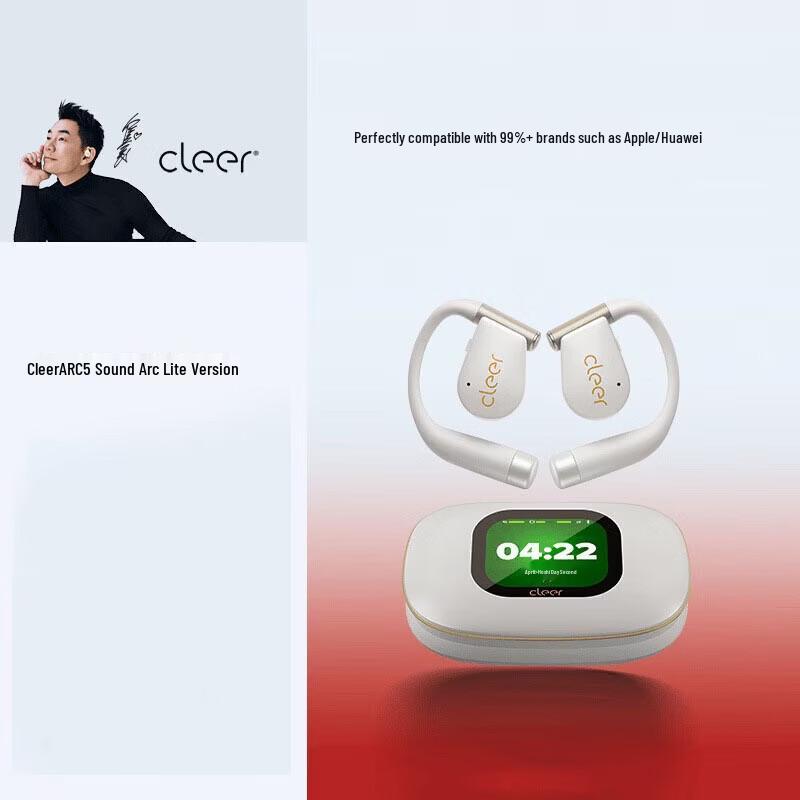 Cleer ARC5 Lite Open-Ear Wireless Sport Headphones