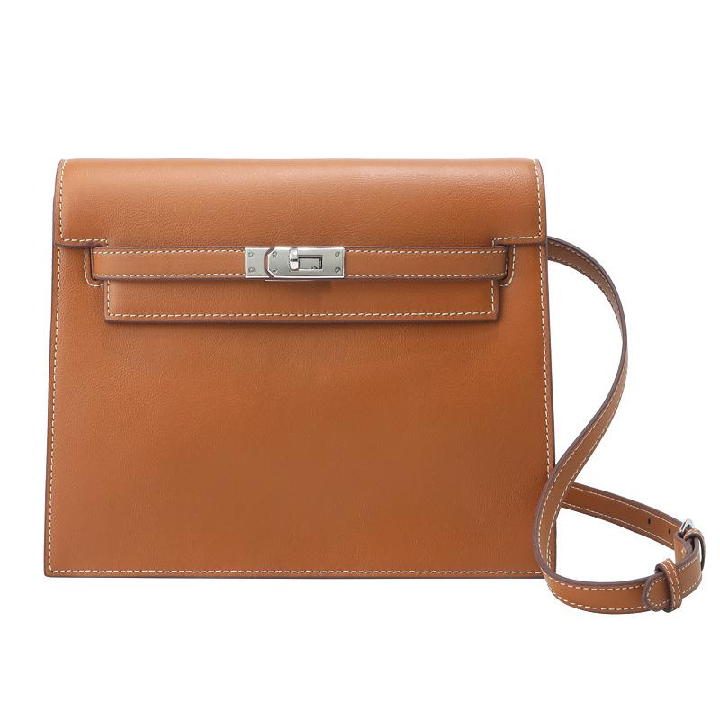 Swift dance bag women's leather shoulder bag, cowhide underarm messenger bag leather women's bag niche high sense