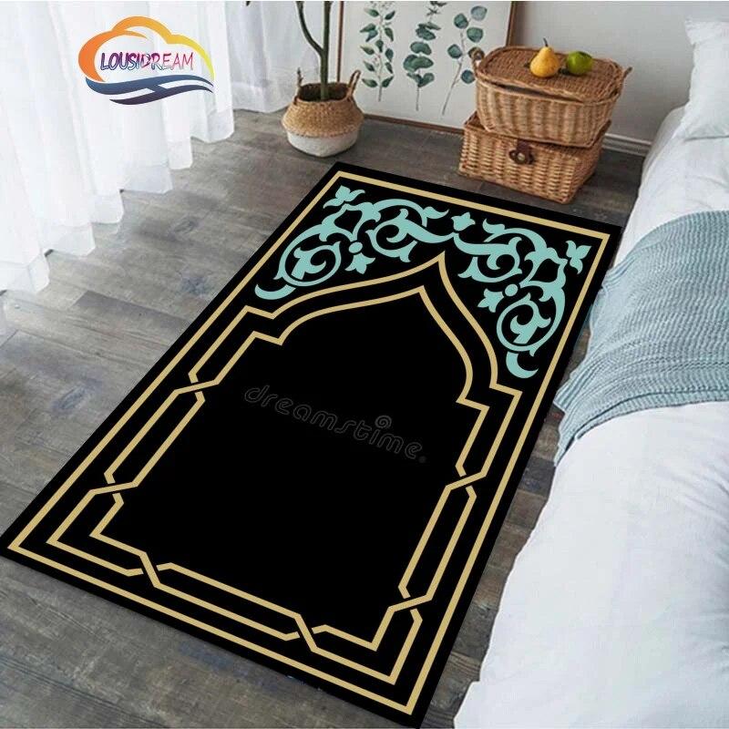 Религиозный ковер, турецкий молитвенный ковер, коврик для Рамадана для женщин, персонализированный мусульманский ковер на заказ, ислам, религиозные убеждения