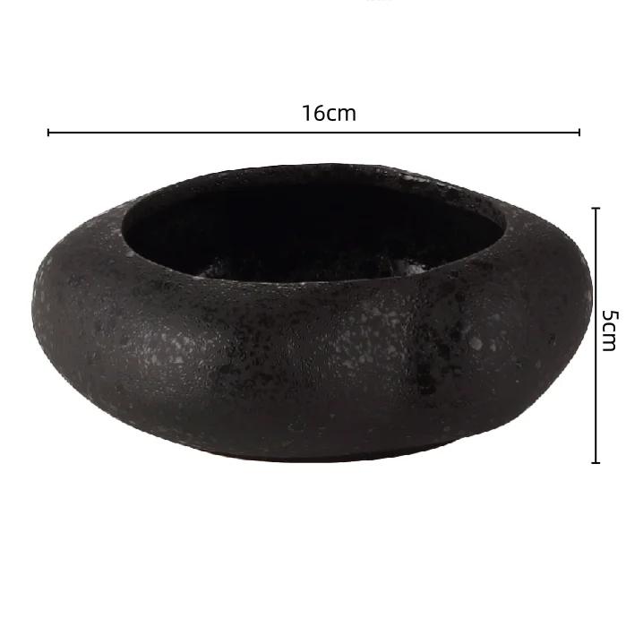 Японские Керамические Цветочные Горшки Меч Гора Каменная Керамика Ручная Работа Цветочная Композиция Фиксированное Основание Цветочные Горшки Домашний Декор