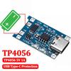 TP4056 5V 1A 18650 Зарядное устройство для литиевых аккумуляторов Плата зарядки с защитой Micro USB Type-C DIY Модуль зарядного устройства для аккумуляторов