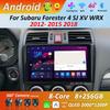 Android OS Navi GPS Car Radio Multimedia Player для Subaru Forester 4 SJ XV WRX 2012 - 2015 2018 DSP Stereo 4G QLED Screen WiFi