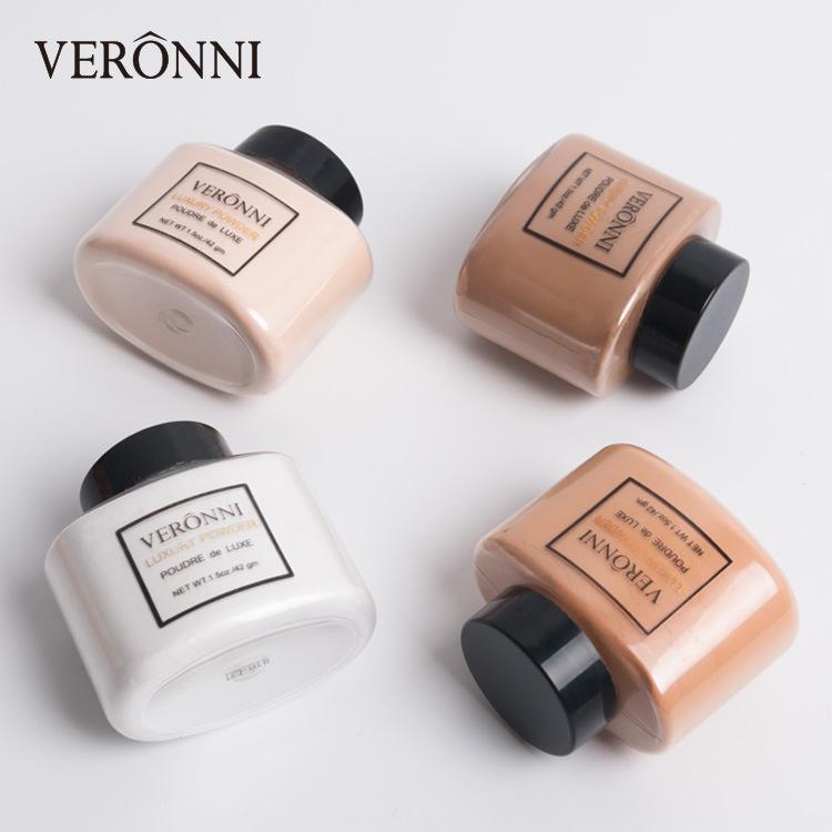 4-х цветная пудра для макияжа, рассыпчатая пудра, стойкий консилер, увлажняющий, 24 часа, стойкий, водостойкий и устойчивый к поту, матовый без макияжа