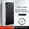 Ultra Thin Matte PC Frameless Phone Cases For iphone 17 16 15 14 13 12 Pro Max Plus 17 Air Case For Magsafe Magnetic Armor Cover
