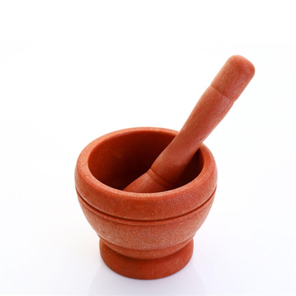 Mixing Grinding Crusher Bowl Garlic Herb Spice Garlic Press Manual Grinder Kitchen Cooking Tools