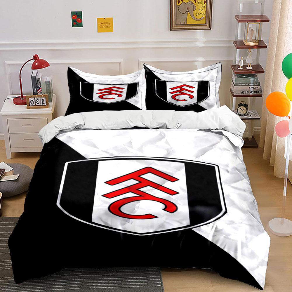 Football club crest design. Bedding sets Duvet cover sets Duvet covers Pillowcases(1*Duvet Cover 2*Pillowcases without duvet insert)