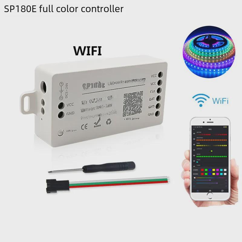 SP108E Smart WiFi и Bluetooth светодиодная лента контроллер с мобильным приложением для WS2811