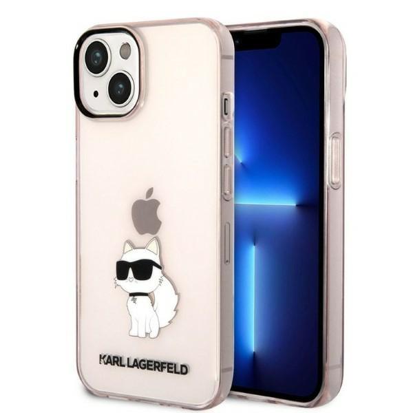 Etui iPhone 14 Plus Karl Lagerfeld Hardcase Różowe pokrowiec obudowa plecki