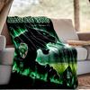 Green Saint-Etienne Football  Blanket Lightweight Ideal Bedding Blanket Perfect for Travel, Living Rooms, Offices, Sofas, Fan Christmas gift