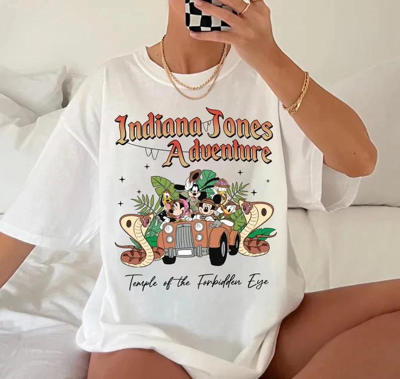 Indiana Jones Adventure Shirt Mickey And Friends Ride