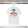 Casablanca Short Sleeve T Shirt Men Women Hip Hop Style Casual Top Cotton Blend