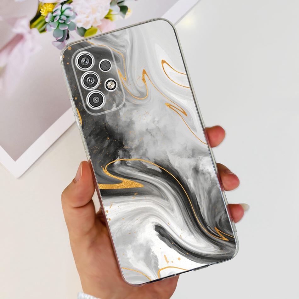 Чехол для телефона Samsung Galaxy A23 5G SamsungA23 A 23 4G 5G SM-A235F SM-A236B Модный Крутой Рисунок Мягкий Силиконовый ТПУ Чехлы