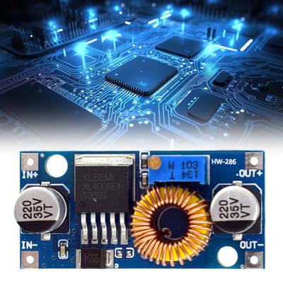 Модуль понижающего DC-DC преобразователя Buck 5A, вход 5-32В, выход 0.8-24В, регулируемый стабилизатор напряжения, модуль источника питания