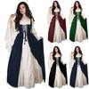 Medieval Punk Dress Cosplay Halloween Costumes Women Palace Carnival Party Disguise Princess Female Victorian Vestido Robe