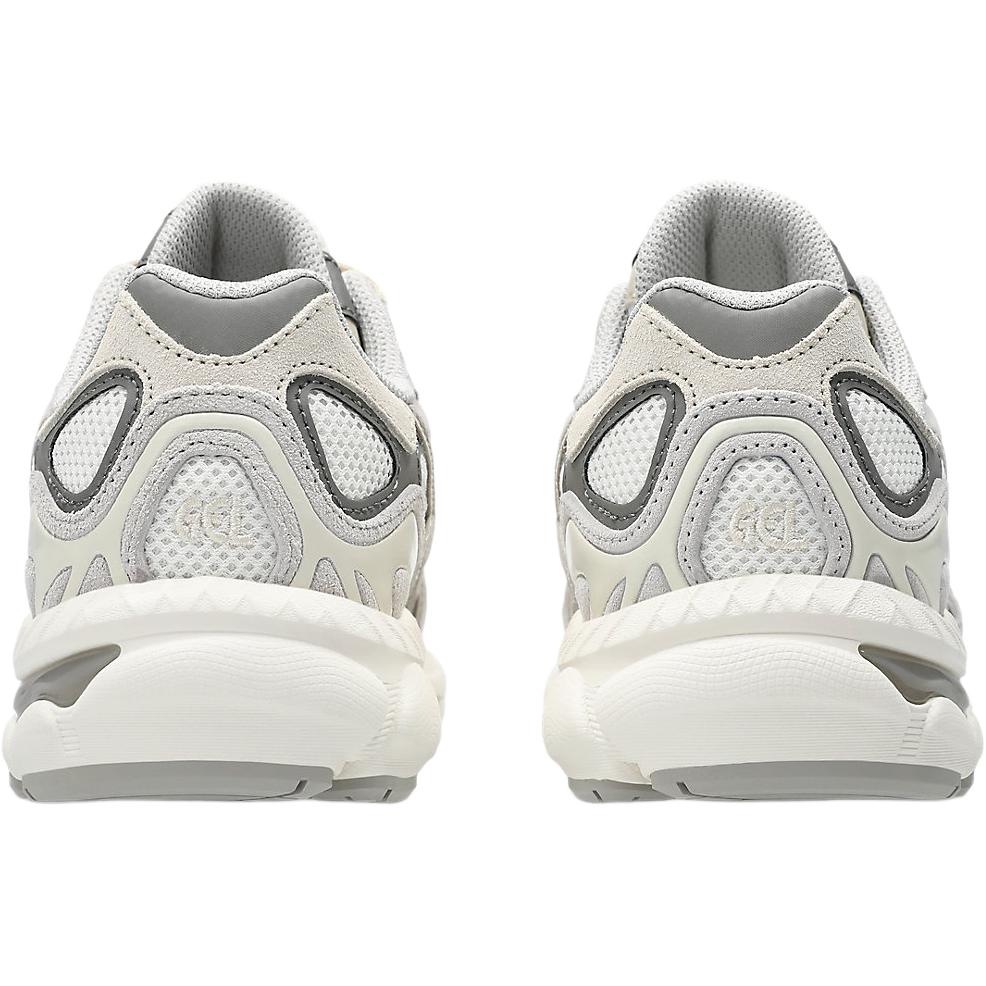 ASICS GEL NYC Breathable Low top Kids' Running Shoes Ecru Gray Unisex 1204A175-100