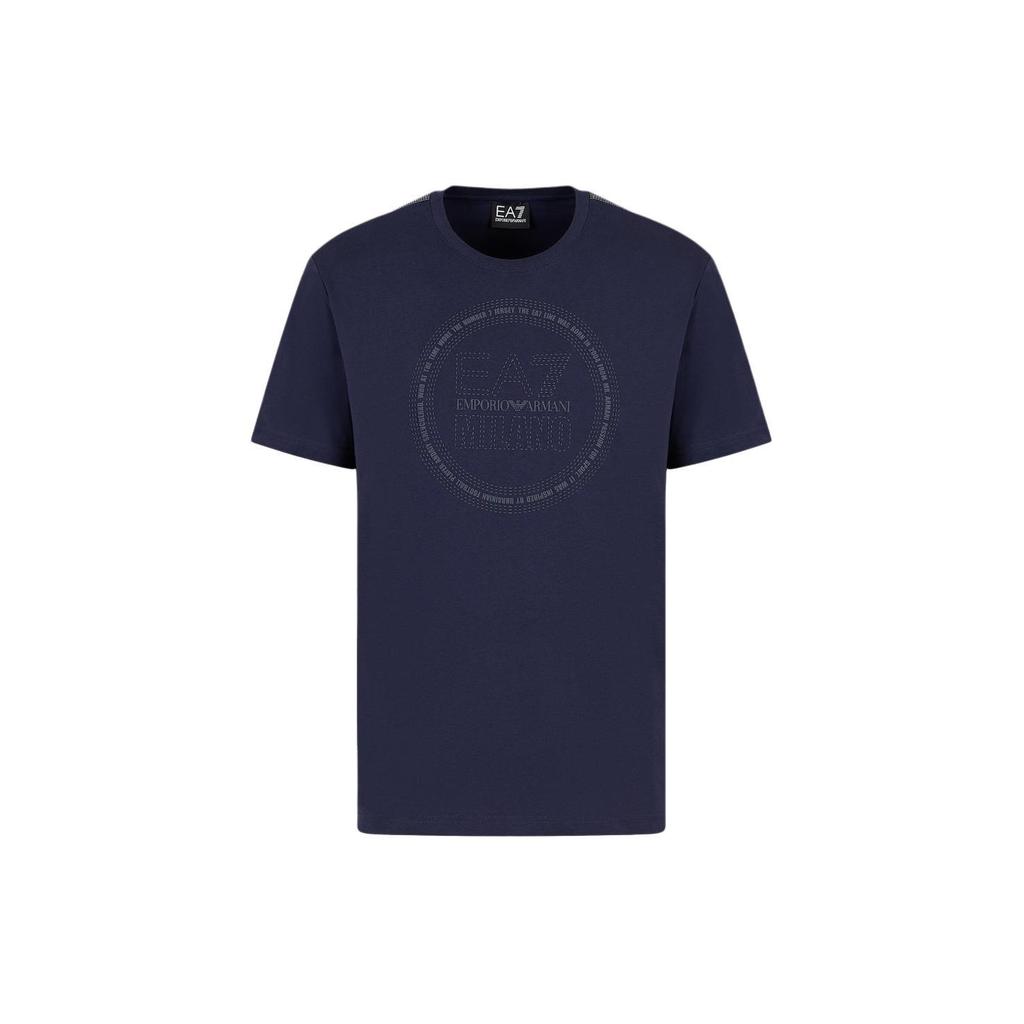 EMPORIO ARMANI Logo-print Cotton T-shirt 3DPT39-PJTJZ-1946