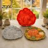Flexible Silicone Casting Molds Stepping Stone Mold, Sunflower/Butterfly/Bee/Pumpkin/Snowflake/Mushroom/Fairy Paver Molds, Reusable Concrete