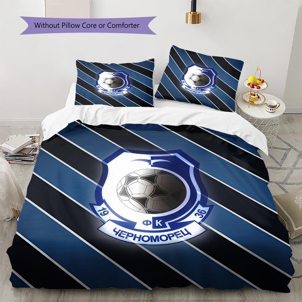 Chornomorets Odesa Pattern Bedding Quilt Set  Home Decoration  Gift (1 * duvet cover + 2 * pillowcase  without core).xwn
