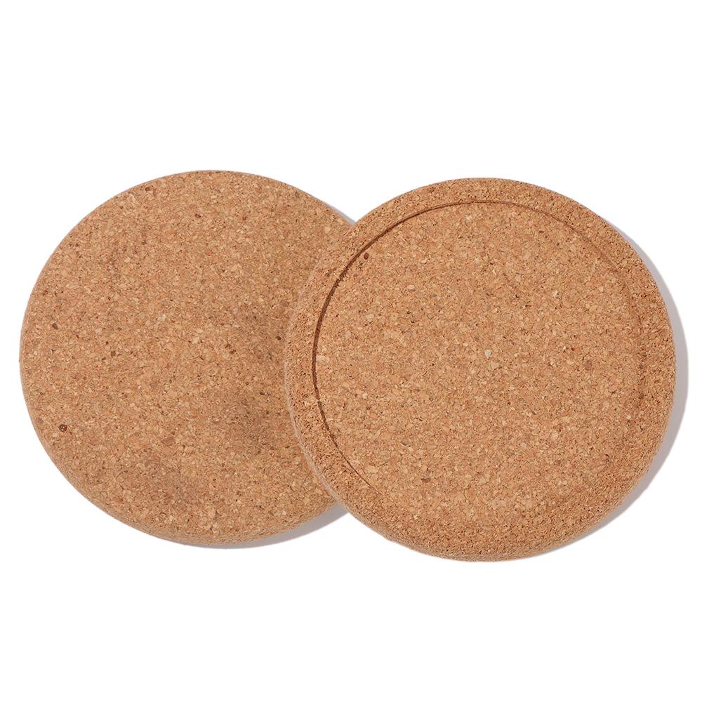 Placemats Tea Coasters Non-slip Wooden Cup Mat Anti-hot Heat Pad Heat Resistant Cork Coasters