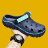 Fashion 40-47 Summer Men Sandals Hot Sell Outdoor Garden Clogs Hole Shoes Male Casual Shoes Water Shoes Comfort Home Soft Slippers