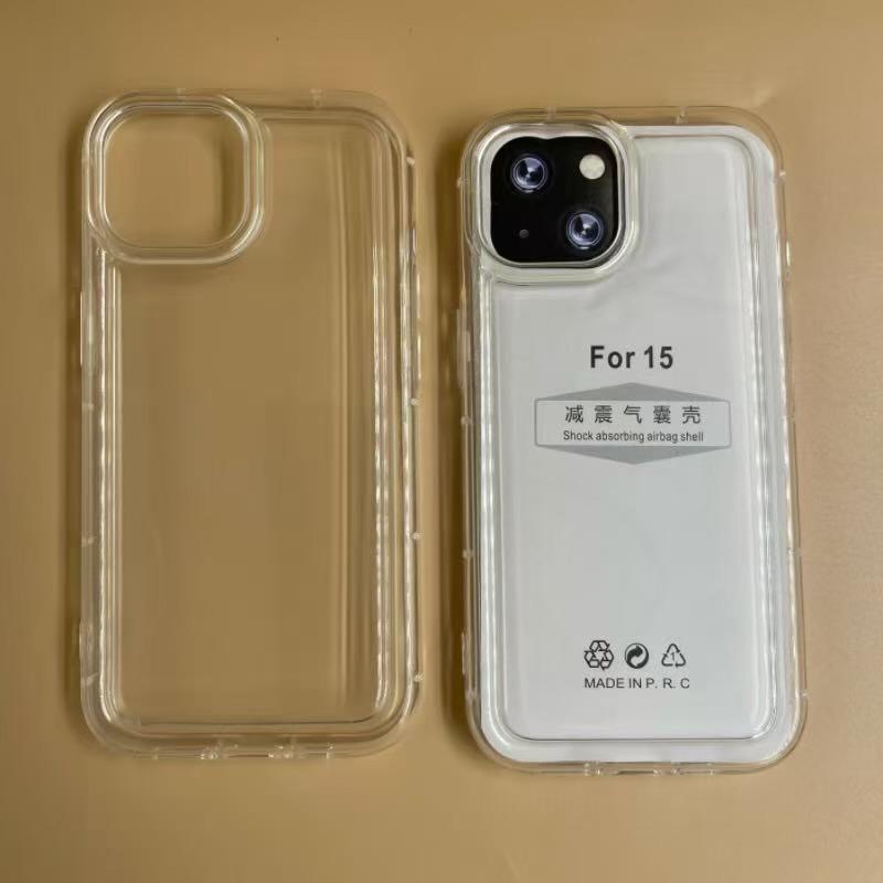 Черный силиконовый чехол для телефона Apple iPhone 1716/15 Pro Max Простой кубик Рубика Противоударный чехол