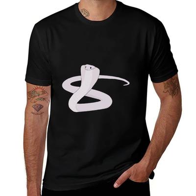 Белая футболка King Cobra футболка персонализированная футболка мужская хлопковая футболка