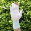 Stretch Driving Gloves Wear Resistant Fishing Gloves Sun Protection Sunscreen Gloves  Spring Summer