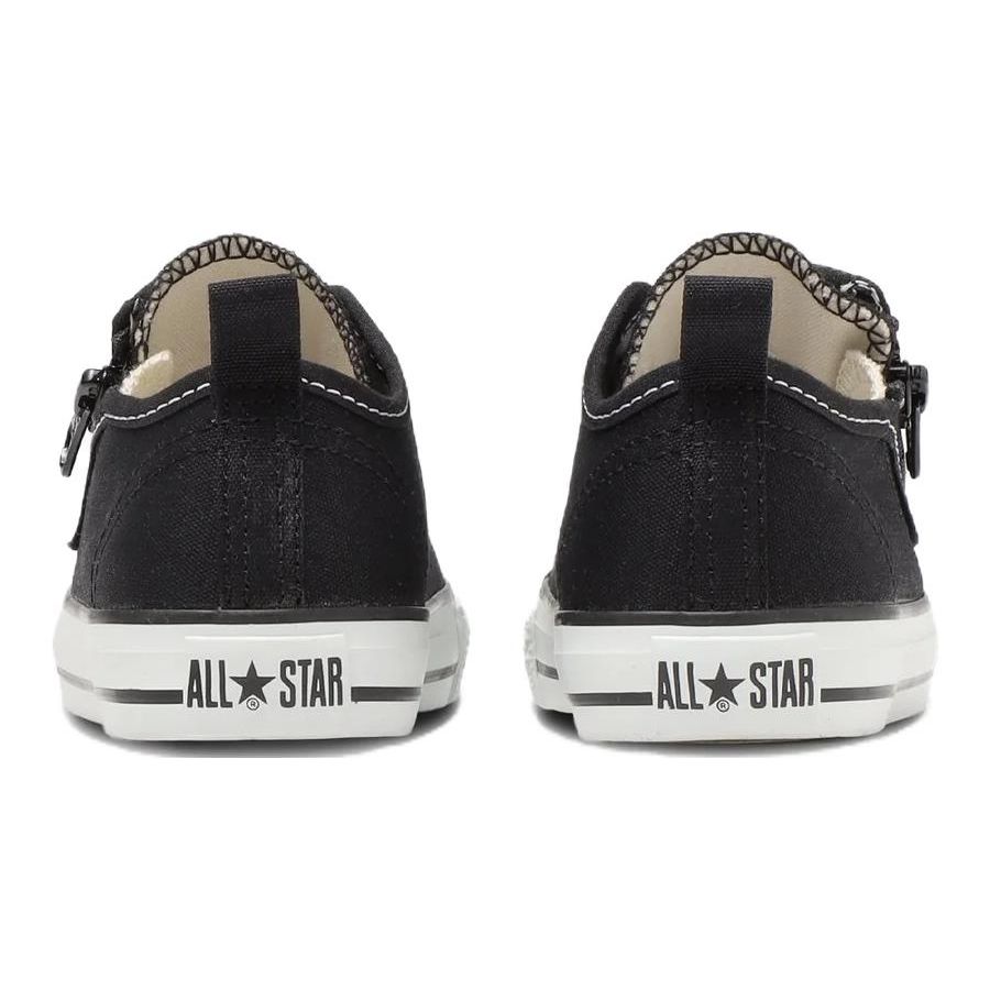 Converse All Star N Z OX Удобные детские парусиновые кеды с низким верхом Детские кроссовки Черные Белые 32712051