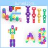 Silicone Building Blocks Toy For Kids Educational Diy Creative Play Set For Early Learning