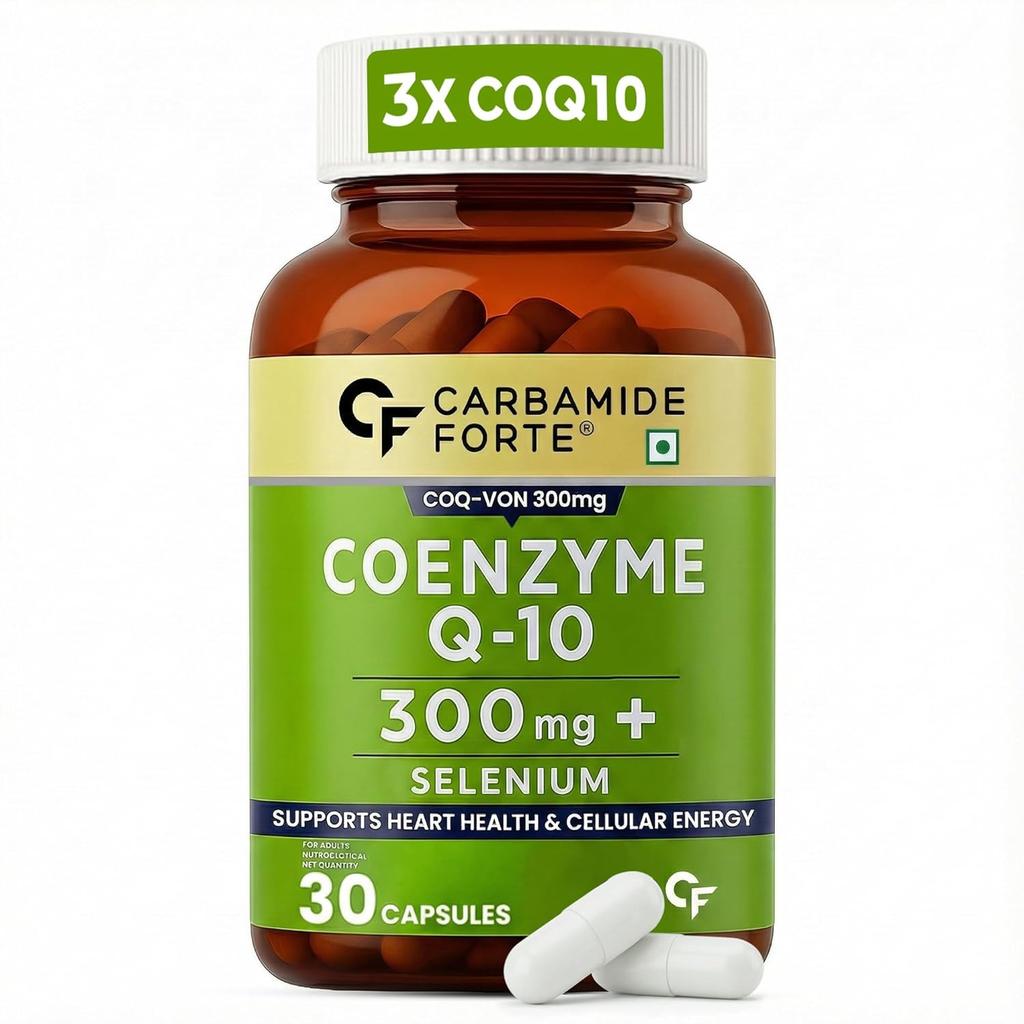 Карбамид Форте CoQ10 300мг 30 Капсул с Селеном 40мкг для Здоровья Сердца и Сосудов Упаковка 1