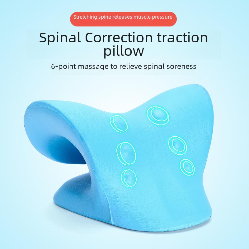 Корейская подушка для массажа шеи типа C: Поддержка шеи и плеч, корректор вытяжения