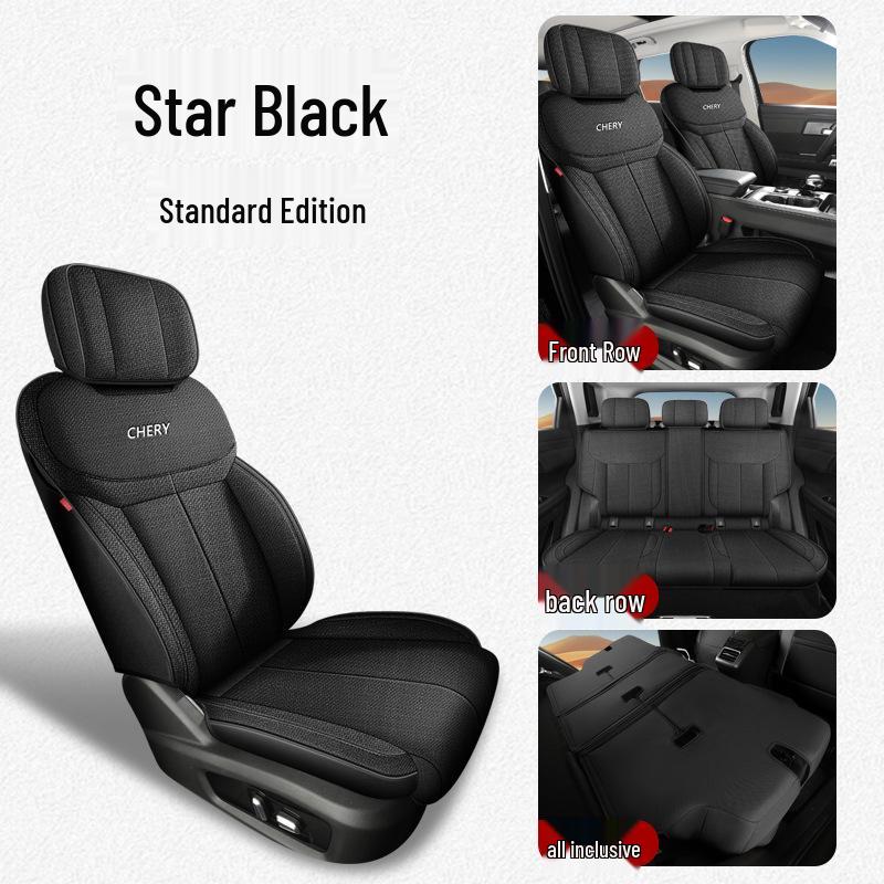 Дышащая льняная накидка на сиденье автомобиля Chery Fengyun T6