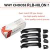 RLB-HILON 1 комплект наружной дверной ручки, совместимый с Toyota Camry 2012 2013 2014 2015 2016 2017 год