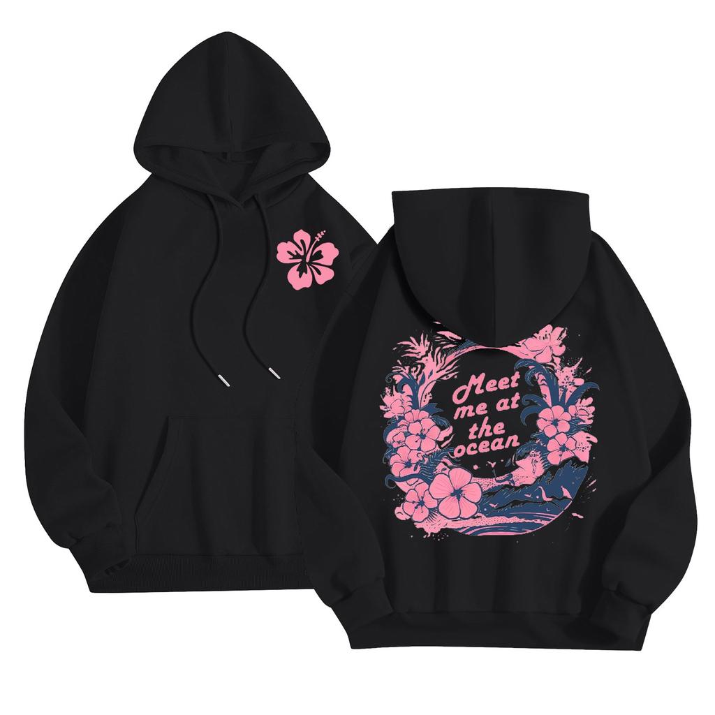 Hooded Sports Tracksuit Unisex Running Outfits Long Sleeve Pullover Hoodies Sweatshirt