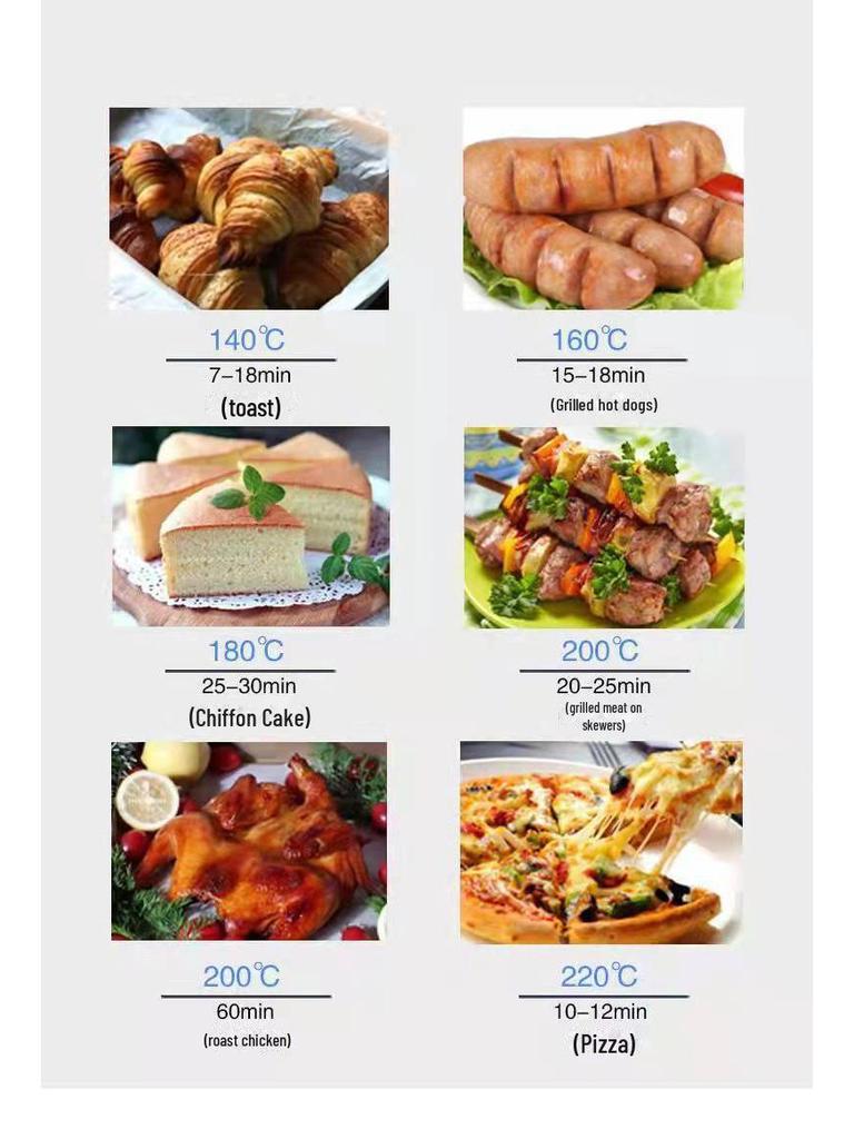 Yellow Duck Multi-Function Electric Oven with Large Capacity