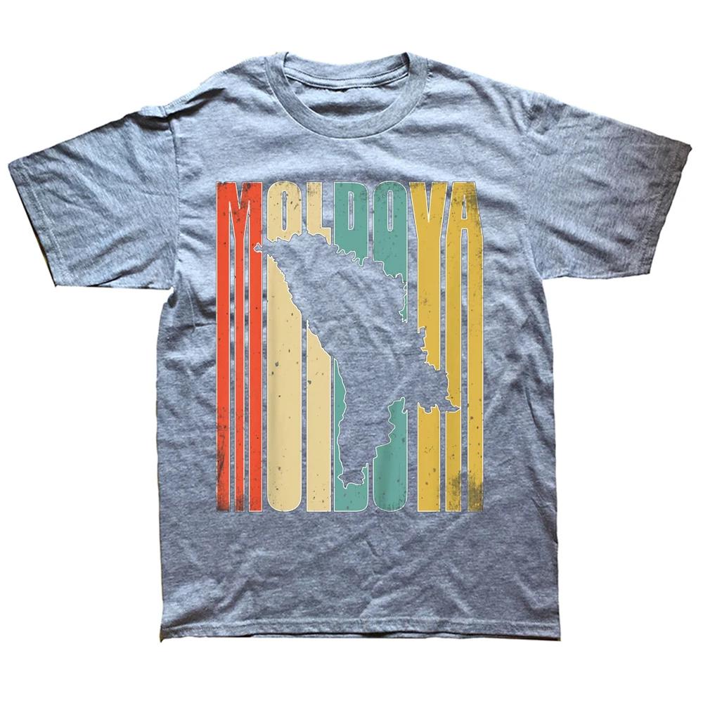 Novelty Awesome Vintage Moldova T Shirt Graphic Cotton Streetwear Short Sleeve Birthday Gifts Summer Style T-shirt Clothing