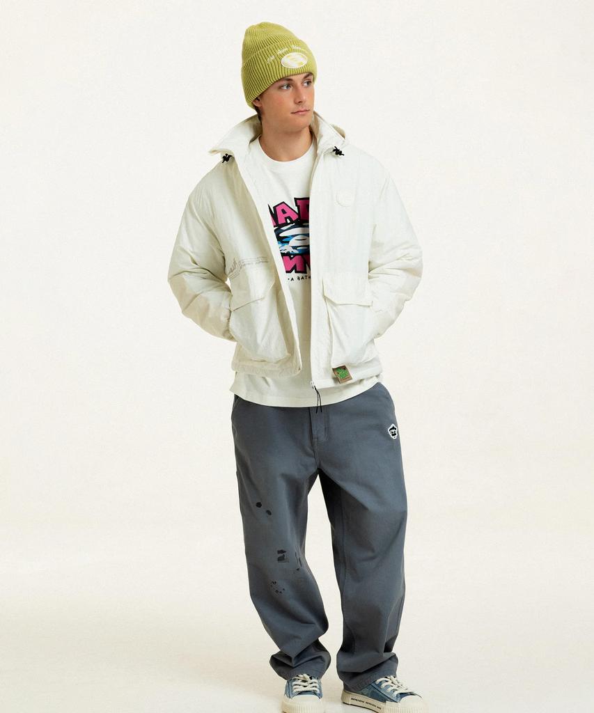 AAPE Hooded Quilted Jacket / Aapjkm7745Xxpivx