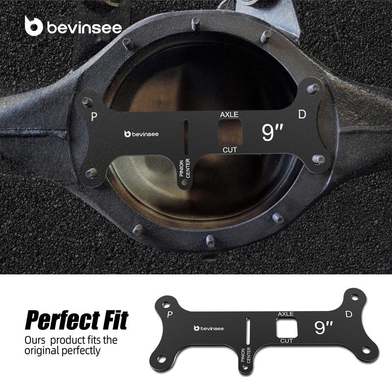 For Ford 9-inch Rear End Axle Tube Narrowing Guide Rearend Pinion Tool, for Ford Mustang/Bronco/Granada/F100/F150/Fairlane