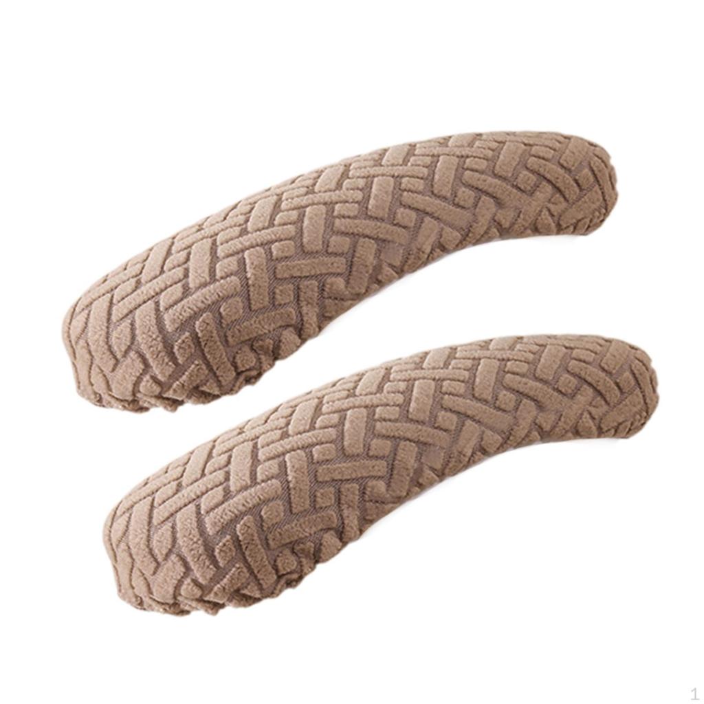 1 пара чехлов для подлокотников офисных кресел, подлокотники для домашнего кресла, подушки для поддержки локтей