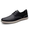 High Quality Genuine Leather Mens Shoes Minimalist Casual Sneakers Versatile Leisure Walk Sneakers Lightweight Male Oxford Shoes