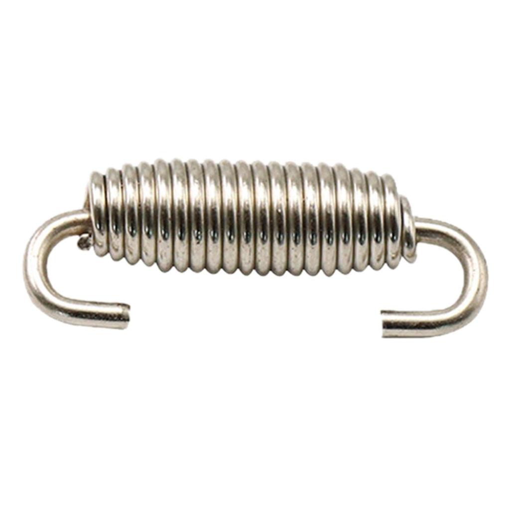 Motorcycle Exhaust Spring, Stainless Muffler Spring for Exhaust Pipe, Motorcycle Modification Parts Exhaust Pipe